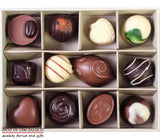 Bennetts of Mangawhai New Zealand Chocolates - 12 Piece Box Hand Crafted 160g (Gluten Free) - Best of the Bunch Florist Wellington