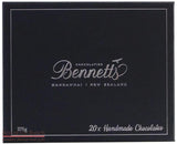 Bennetts of Mangawhai New Zealand Chocolates - 20 Piece Box Hand Crafted 225g (Gluten Free) - Best of the Bunch Florist Wellington