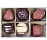 Bennetts of Mangawhai New Zealand Chocolates - 6 Piece Box Hand Crafted 80g (Gluten Free) - Best of the Bunch Florist Wellington