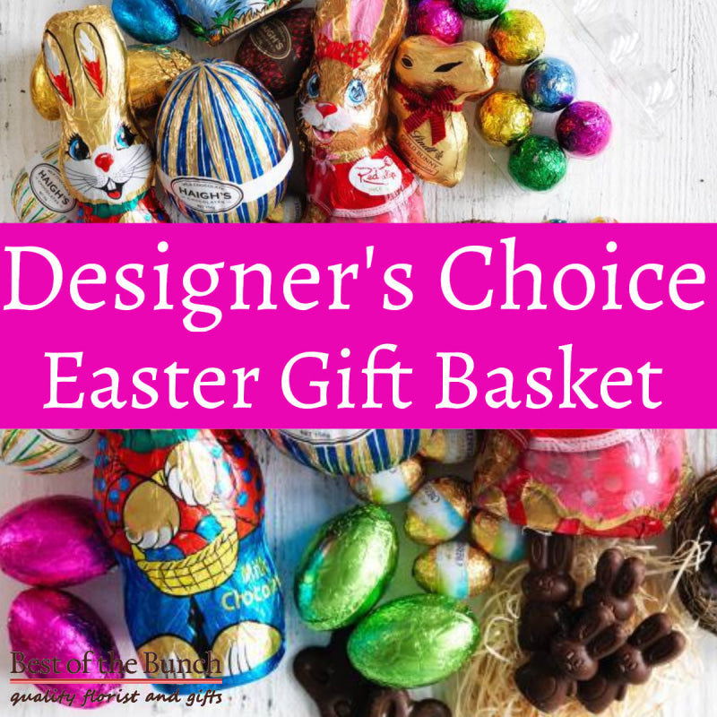 Easter gift baskets gift boxes and gift hampers delivered Wellington. Chocolate Easter bunnies chocolate Easter egg gift ideas same day delivery Wellington. 