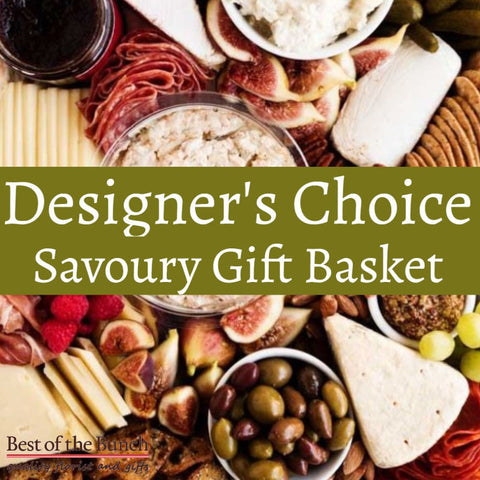 Same day delivery of savoury food gift baskets gift boxes and gift hampers delivered Wellington. Savoury snacks gift ideas Wellington. Savoury food gift boxes with New Zealand Wine or french champagne.