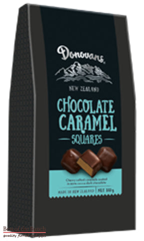 Donovans New Zealand Chocolate Caramels same day delivery Wellington. Order chocolates online. Order Chocolate Caramels chocolate gifts online Wellington