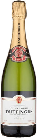 French Champagne - Taittinger Brut Reserve NV - Delivered In A Gift Box - Best of the Bunch Florist Wellington