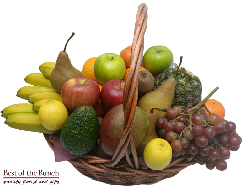 Seasonal fruit gift basket fruit gift box fruit gift hamper delivery Wellington delivered. Fruit gift hampers fruit gift baskets and fruit gift boxes delivered same day in Wellington 