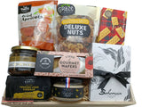 Premium savoury cheese and sweet chocolates gourmet food sharing platter gift boxes gift baskets and gift hampers delivered Wellington same day delivery. Savoury cheese and sweet chocolates gourmet food sharing platters gift hampers, baskets and boxes delivered same day in Wellington New Zealand wide order online.