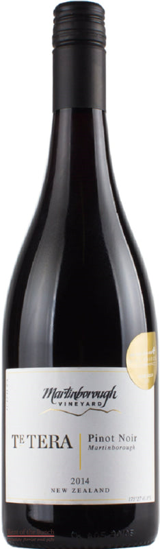 Martinborough Vineyard Te Tera Martinborough Pinot Noir - Wine Delivered In A Wine Gift Bag / Box - Best of the Bunch Florist Wellington