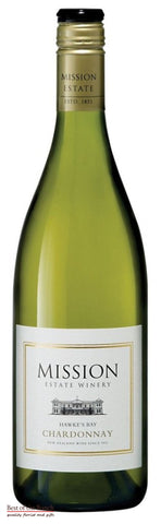 Mission Estate Hawke's Bay Chardonnay - Wine Delivered In A Wine Gift Bag / Box - Best of the Bunch Florist Wellington