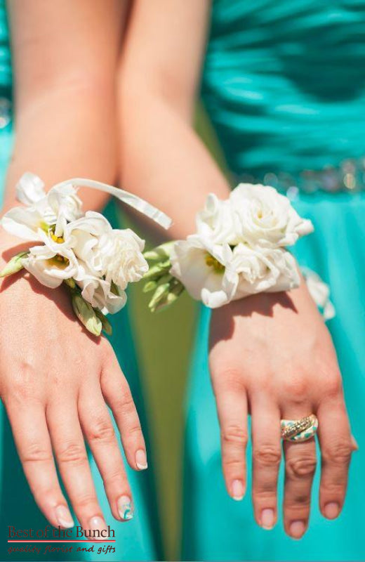 Wrist Corsage Bright Lights - Best of the Bunch Florist Wellington